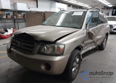 2004 Toyota Highlander V6 from USA, damaged, VIN JTEDP21A840001706